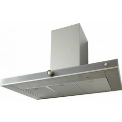 Dekorative Wandhaube 90cm 60db 394m3/h Edelstahl/Glas - Dhb7952g - De Dietrich