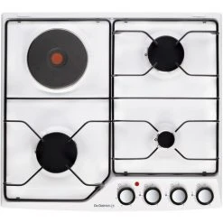 Gemischtes Kochfeld 60 Cm 4 Weiße Brenner - Dpe7610wm - De Dietrich