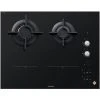 Mischgas- Und Induktionskochfeld 65cm 4 Flammen Schwarz - Dpi7602bm - De Dietrich